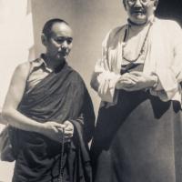 Lama with Dezhung Rinpoche, Seattle, 1974