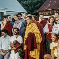 Rinpoche at Milarepa Center, 1981