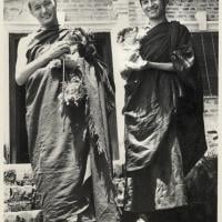 Lama and Rinpoche, early Kopan