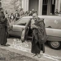 Lama arriving at MI, 1979