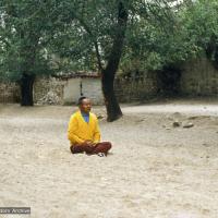 Lama in Tibet, 1982