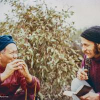 With Garrey Foulkes, Atisha, 1981