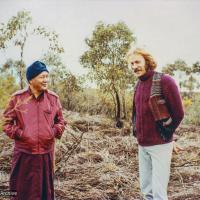With Garrey Foulkes, Atisha, 1981