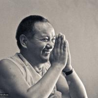 Lama teaching at UCSC, 1978