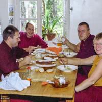Jimi Neal, Gyatso, Hermes Brandt, Carol Davies, Nalanda, 1981