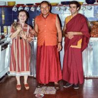 With Francesca and Piero Sirianni, ILTK, 1980
