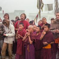 Boudha, 1979, Jeff Nye, center