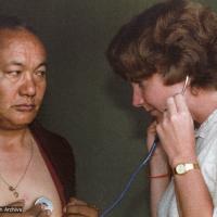 Jacie and Lama, 1982