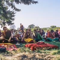 Picnic in Bodhgaya 1982