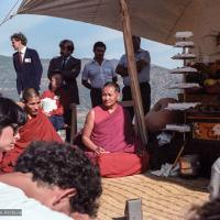 Lama Yeshe and Geshe Losang Tsultrim, 1982