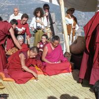 Lama Yeshe and Geshe Losang Tsultrim, 1982