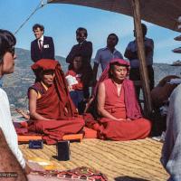 Lama Yeshe and Geshe Losang Tsultrim, 1982