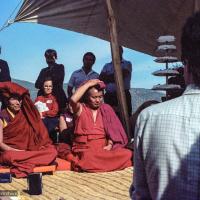 Lama Yeshe and Geshe Losang Tsultrim, 1982