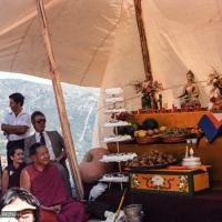 Lama Yeshe and Geshe Losang Tsultrim, 1982