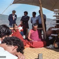 Lama Yeshe and Geshe Losang Tsultrim, 1982