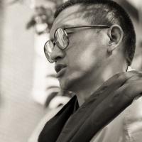 Rinpoche at Manjushri London, 1983