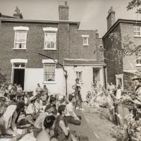 Rinpoche at Manjushri London, 1983