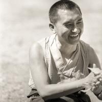 Rinpoche at Waterlow Park, 1983