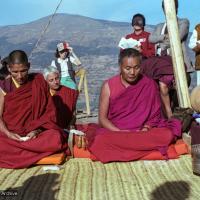 Lama Yeshe and Geshe Losang Tsultrim, 1982