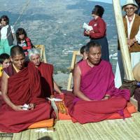 Lama Yeshe and Geshe Losang Tsultrim, 1982