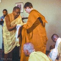 Connie ordained, UCSC, 1978