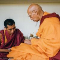 Rinpoche and Zong Rinpoche, California, 1978