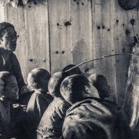Class with Lama Pasang, Lawudo, 1973