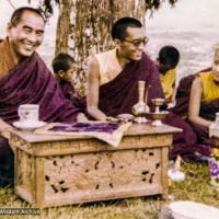 Geshe Sopa, Rinpoche, Yangsi Rinpoche, Kopan, 1977