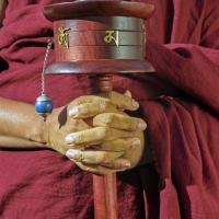 Photo Shoot with Rinpoche, Taos 1999