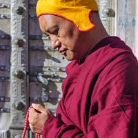Photo Shoot with Rinpoche, Taos 1999