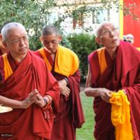Rinpoche Blessing the Kalachakra Stupa, 2010