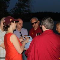 Rinpoche at Walden Pond, 2010