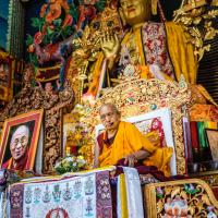 Rinpoche at Kopan, 2010