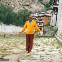 Lama at Sera, Tibet, 1982