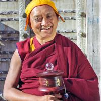Photo Shoot with Rinpoche, Taos 1999