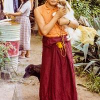 Lama and Dolma, Kopan, 1972