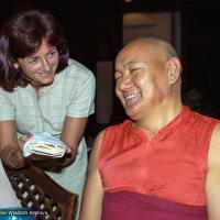 With Trisha, New Delhi, 1983