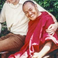 Lama with Howard Fields, Berkeley, 1977