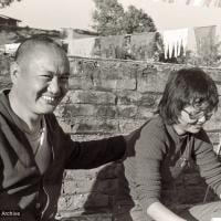 Lama and Tsen-la, Kopan, 1978