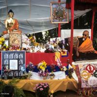Zong Rinpoche at Vajrapani, 1978