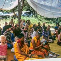 Lamas at Vajrapani, 1978