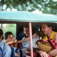 Wangchuk, Jacie, Nick, Peter, New Delhi, 1979
