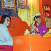 With Sogyal, London, 1982