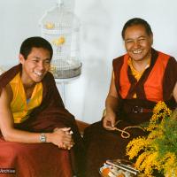 With Thubten Sherab, ILTK, 1983