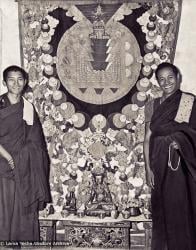 Lama Zopa Rinpoche  and Lama Yeshe, 1970