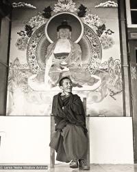 Lama Zopa Rinpoche at Tushita, 1973