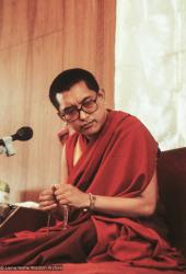 Lama Zopa Rinpoche teaching, 1983