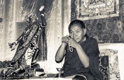 Lama Yeshe teaching at Tushita, 1983