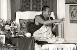 Lama teaching, MI, 1976