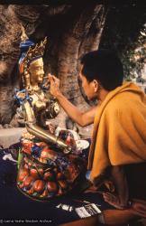 Rinpoche painting Tara, 1976